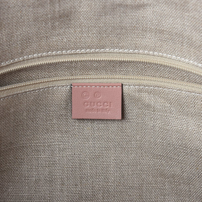 Gucci Soft Microguccissima Large Dome Satchel Soft Pink 6 of 9