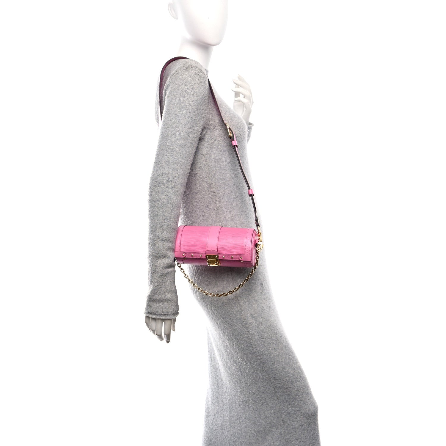 Louis Vuitton Epi Papillon Trunk Rose 3 of 9