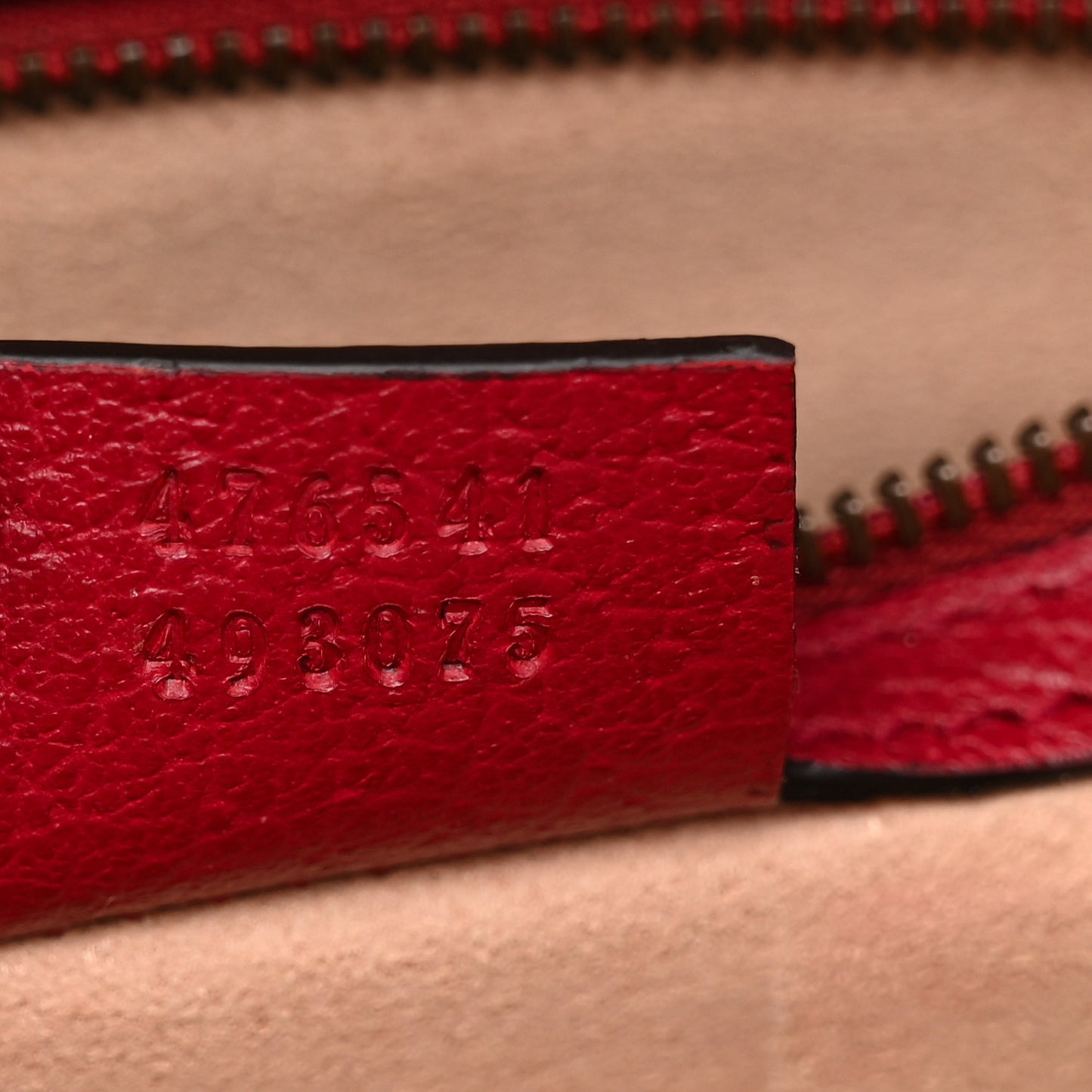 GG Supreme Monogram Small Queen Margaret Top Handle Bag Red