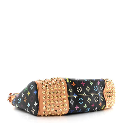 Louis Vuitton Monogram Multicolor Chrissie Black 4 of 10