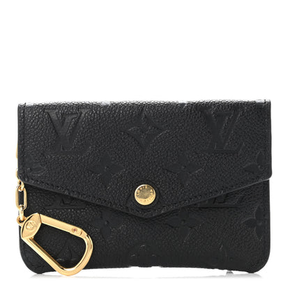 Louis Vuitton Empreinte Key Pouch Black 1 of 4