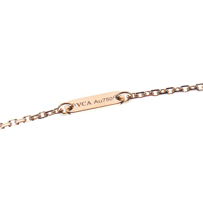 Van Cleef & Arpels 18K Rose Gold Sweet Alhambra Pendant Necklace 6 of 6