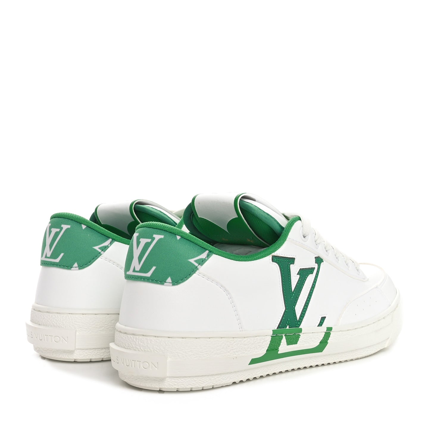 Calfskin Charlie Sneaker 37 White Green