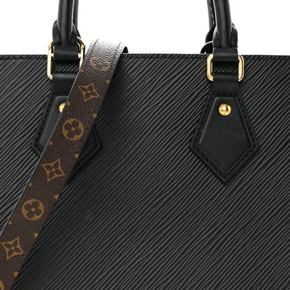 Louis Vuitton Epi Sac Plat BB Black 7 of 11