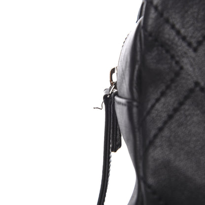 Chanel Calfskin Diamond Stitch Tote Black 14 of 14