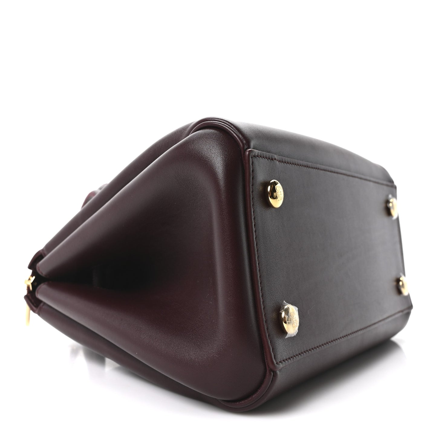 Supple Calfskin Small Madrid Bag Dark Burgundy