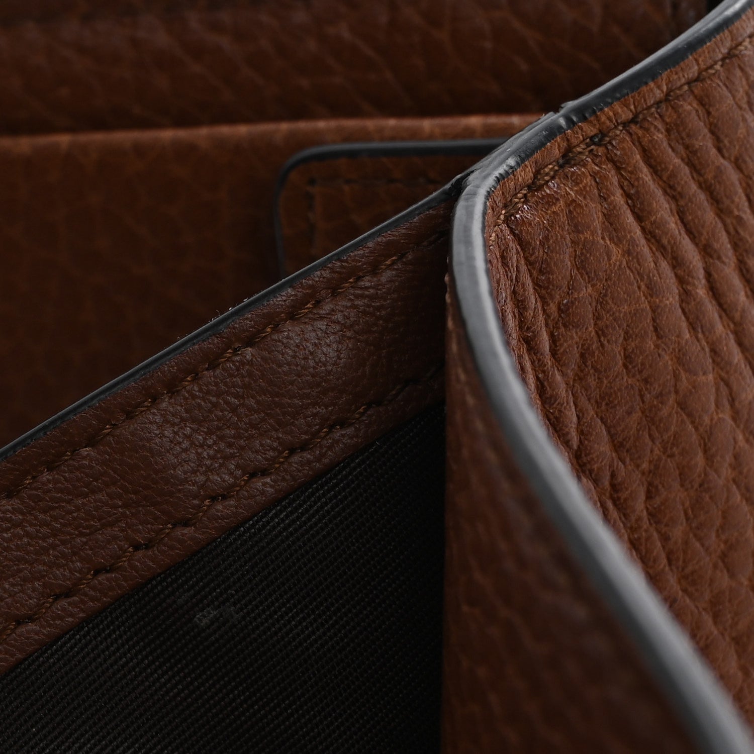 Mulberry Small Classic Grain Tri-fold Wallet Oak 10 of 12