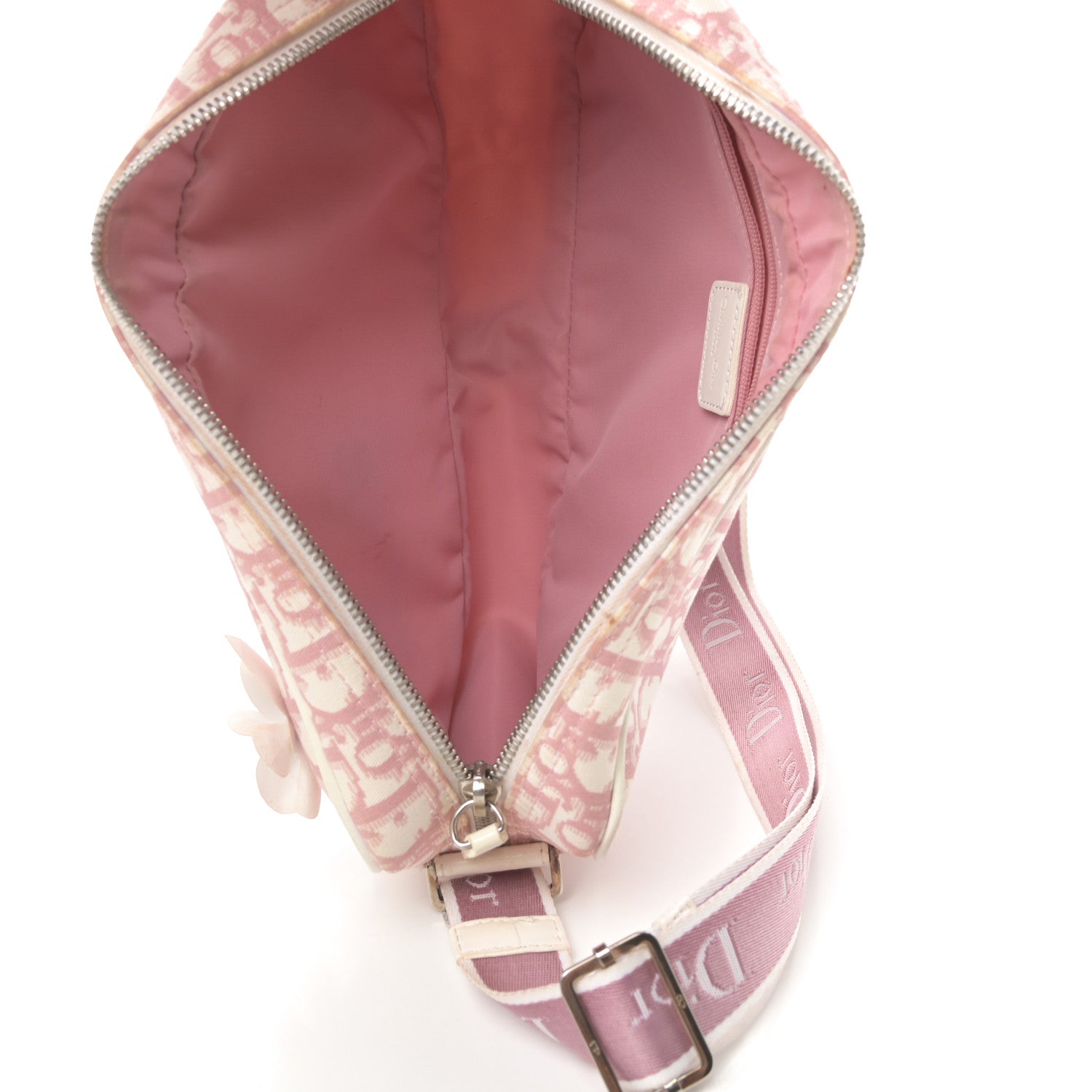 Christian Dior Monogram Girly Shoulder Bag Pink 5 of 12