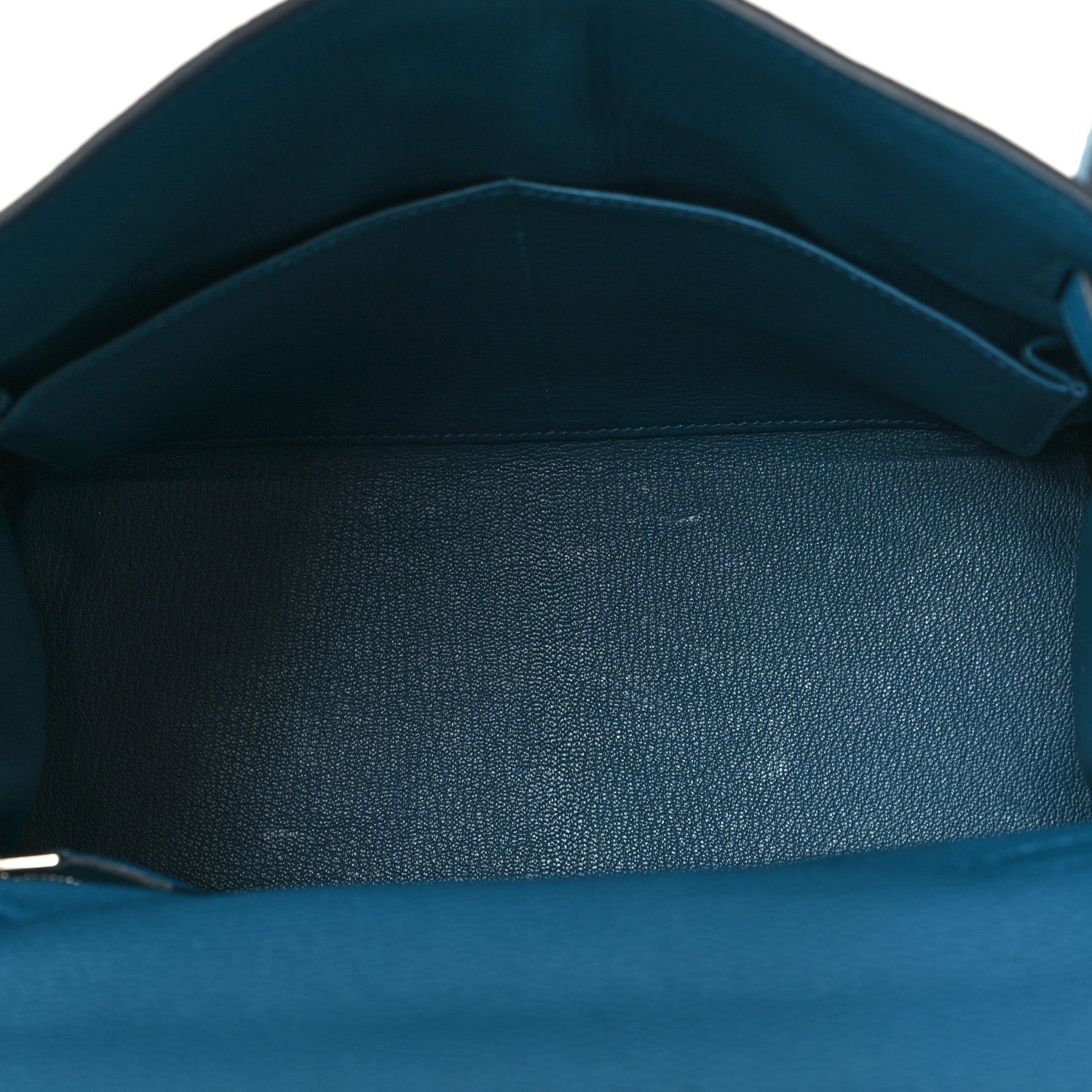Hermes Togo Kelly Retourne 28 Bleu De Galice 5 of 13