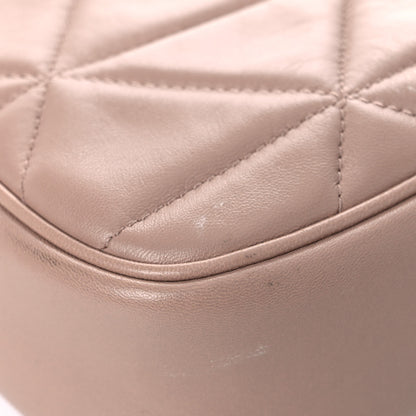 Prada Nappa Triangle Stitched Spectrum Camera Bag Cipria 10 of 13