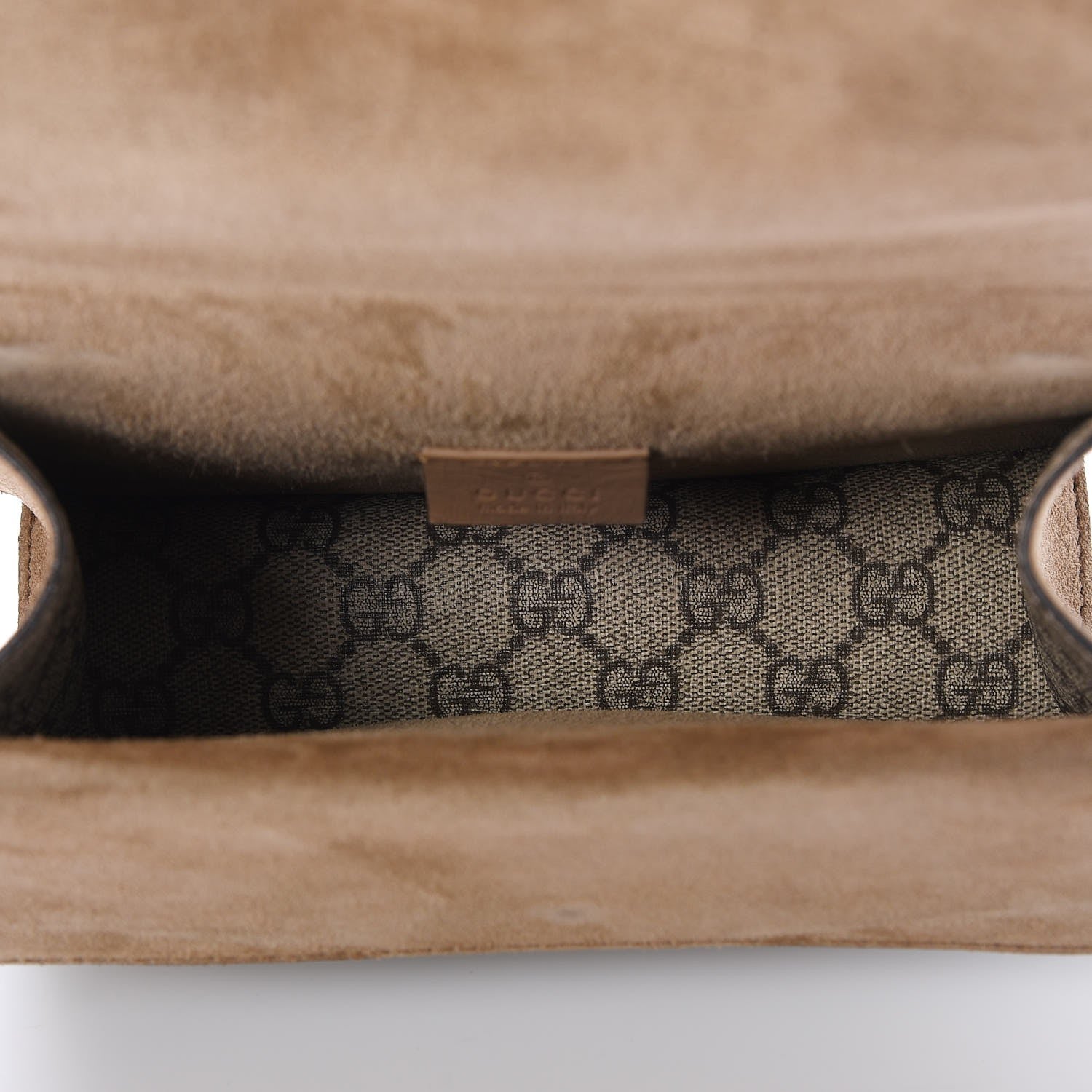 Gucci GG Supreme Monogram Mini Dionysus Shoulder Bag Taupe 6 of 8