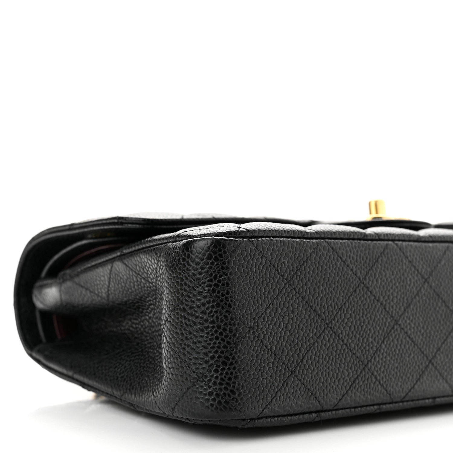 Chanel Caviar Quilted Medium Double Flap Black 15 of 20