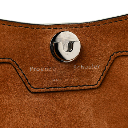 Proenza Schouler Suede Crochet Curl Satchel Wood 14 of 19