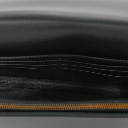 Gucci Guccissima Signature Bowy Chain Wallet Black 5 of 9