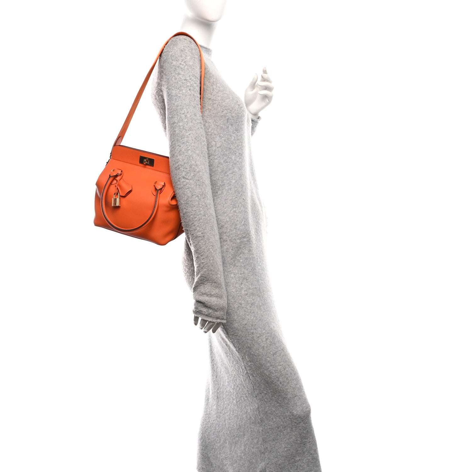Hermes Swift Toolbox 20 Orange Capucine 2 of 12