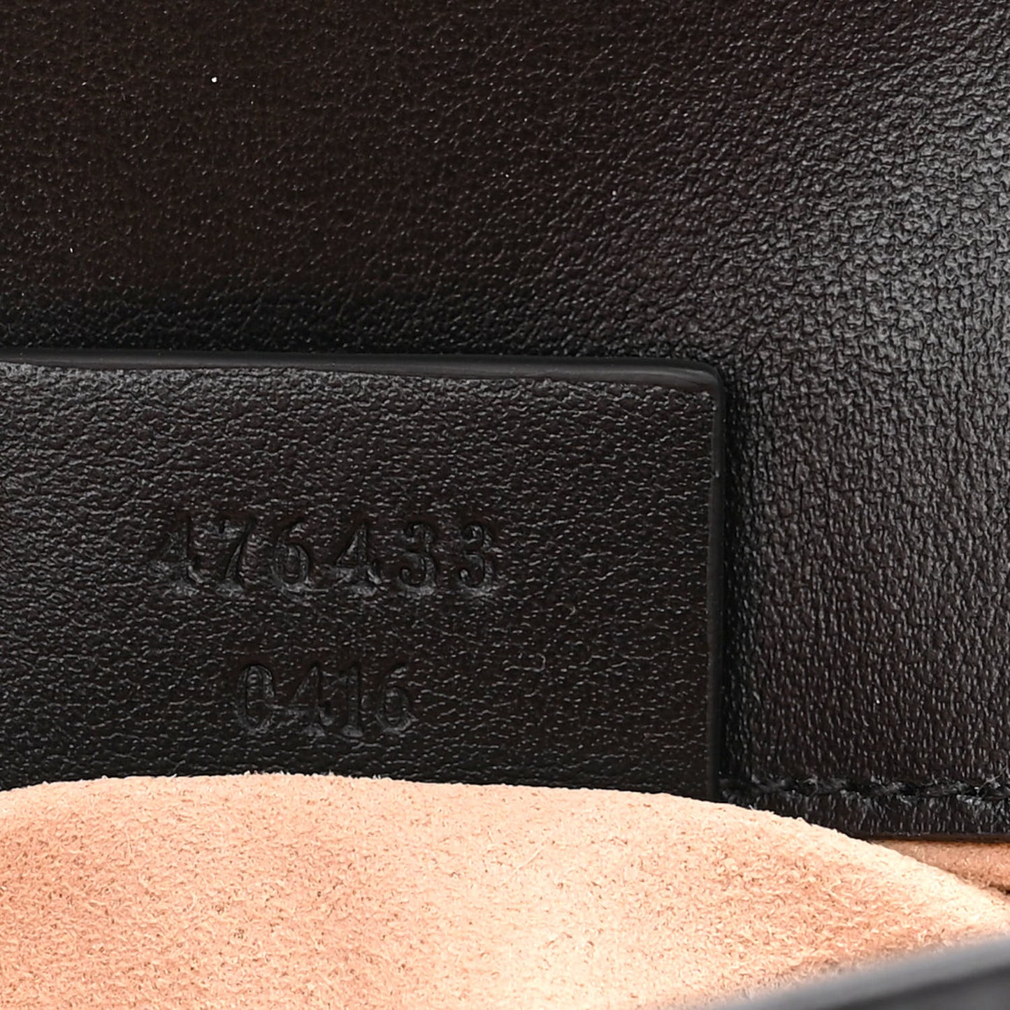 Calfskin Matelasse Super Mini GG Marmont Shoulder Bag Black