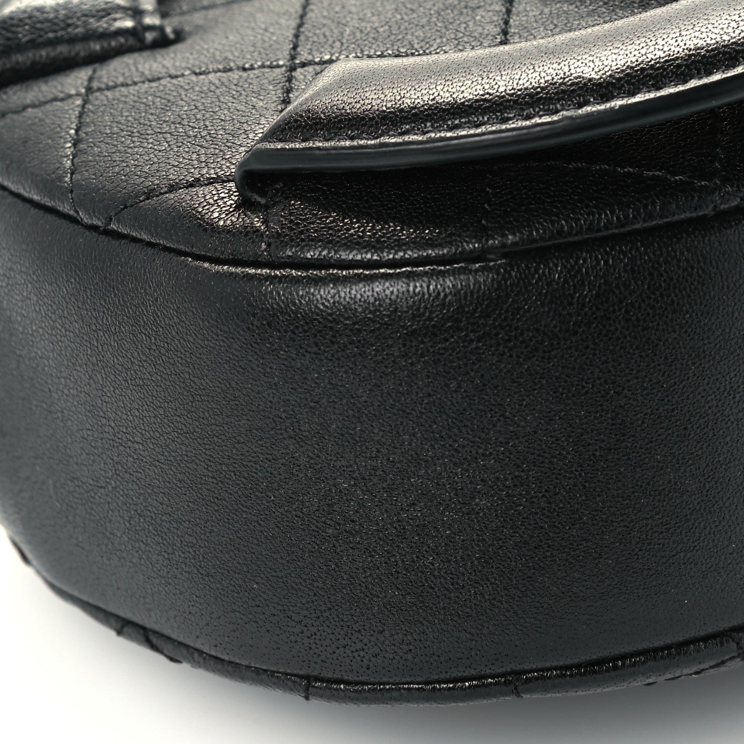 Chanel Lambskin Quilted Coco Midnight Camera Case Black 5 of 10