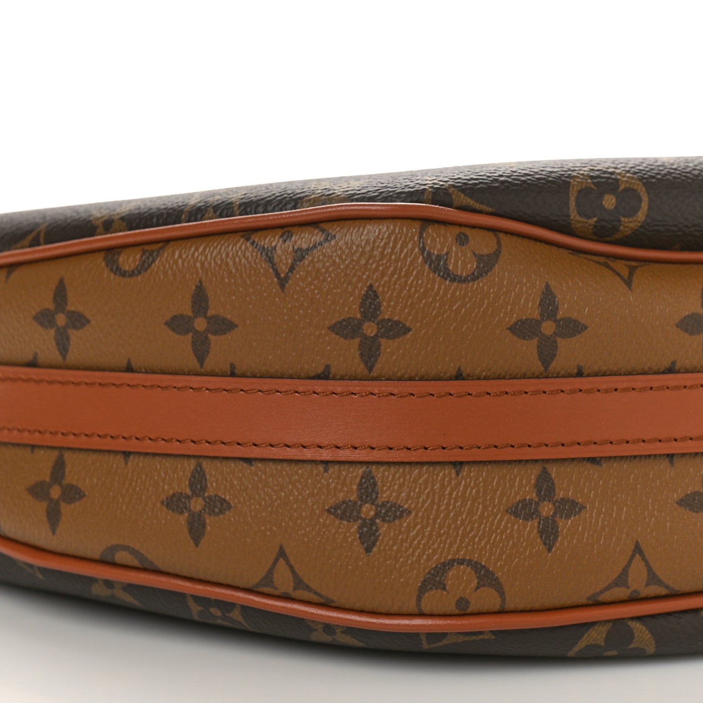 Reverse Monogram Loop Hobo