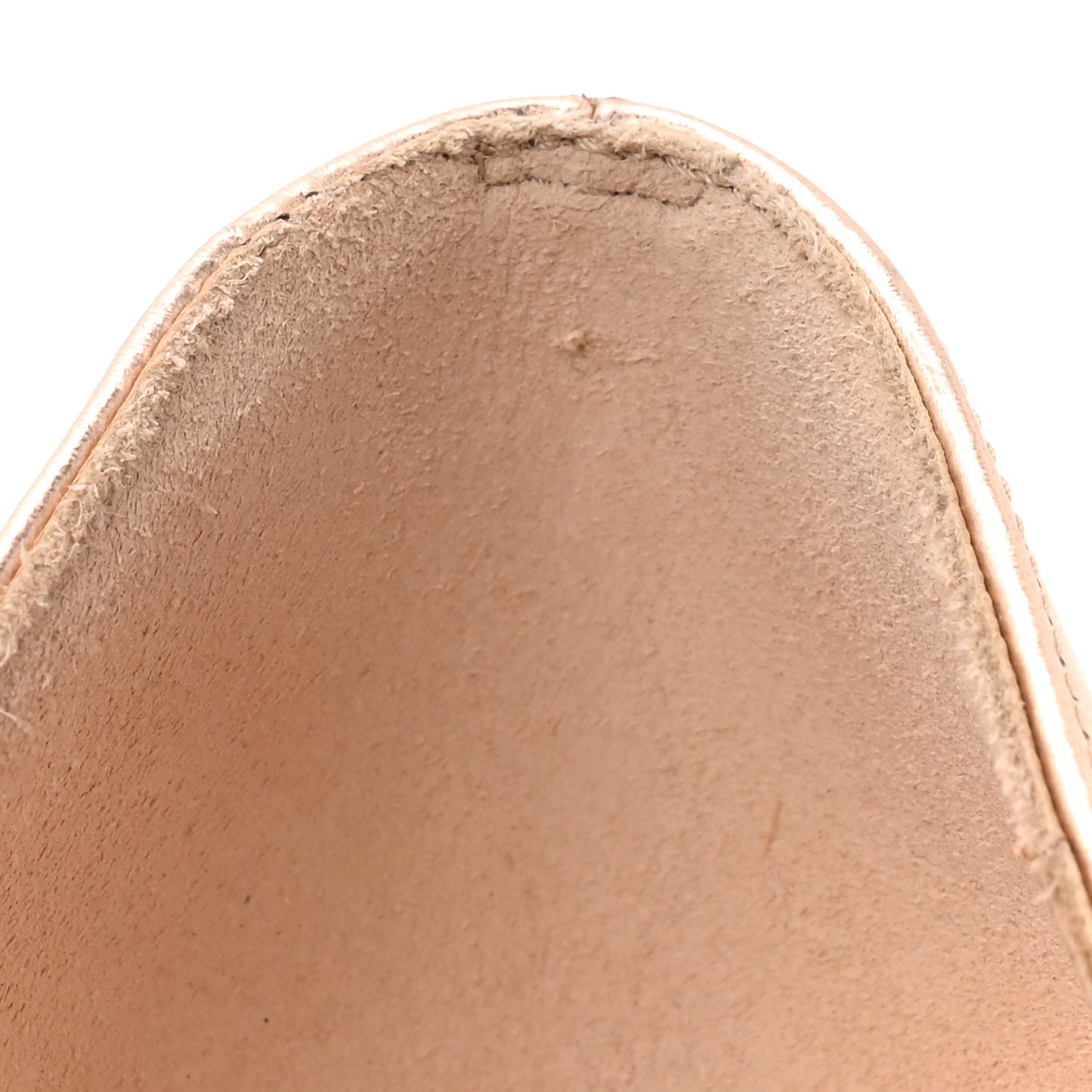 Calfskin Laminato Satin Iriza 85 Pumps 37.5 Leche