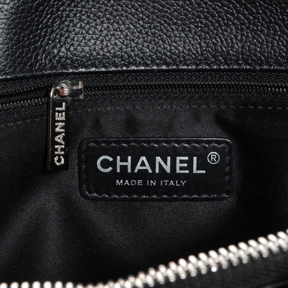 Chanel Caviar Grand Shopping Tote GST Black 6 of 9