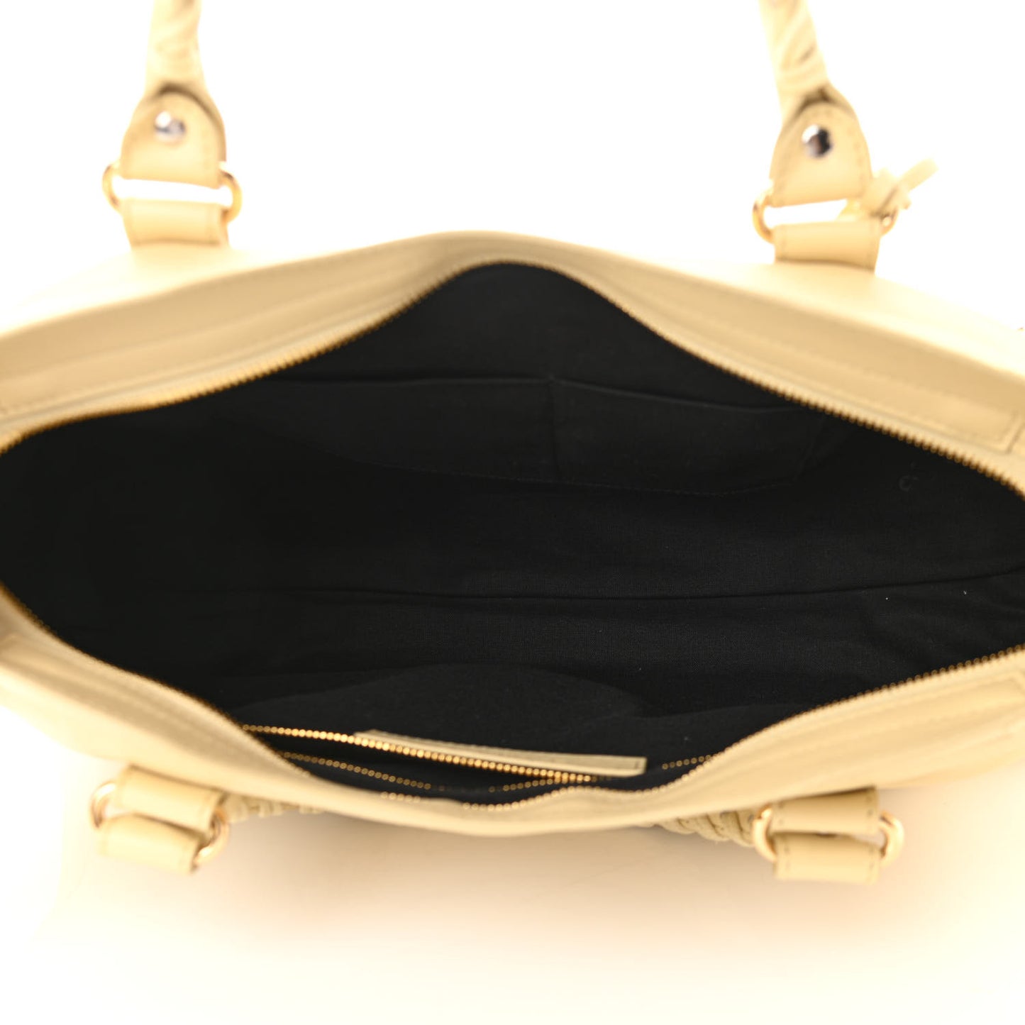 Veau Amp Plate Gold Hardware City Beige Argile