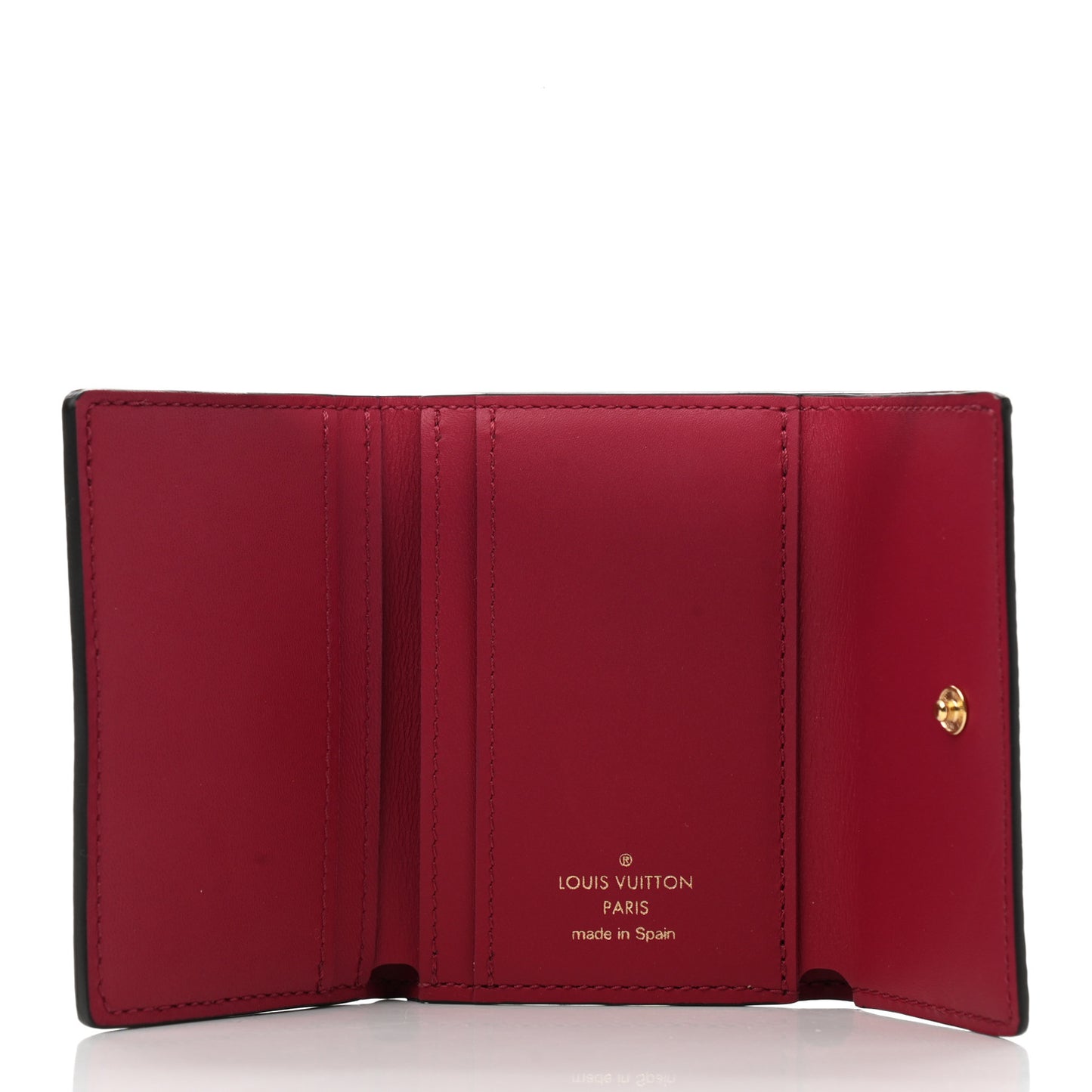 Monogram Micro Wallet Fuchsia