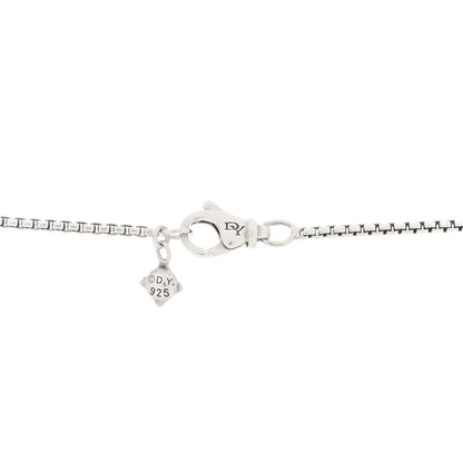 David Yurman Sterling Silver Diamond Large Starburst Pendant Necklace 4 of 4