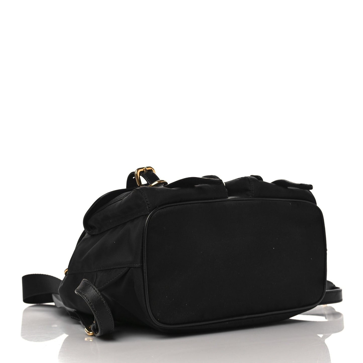 Tessuto Nylon Vitello Backpack Black