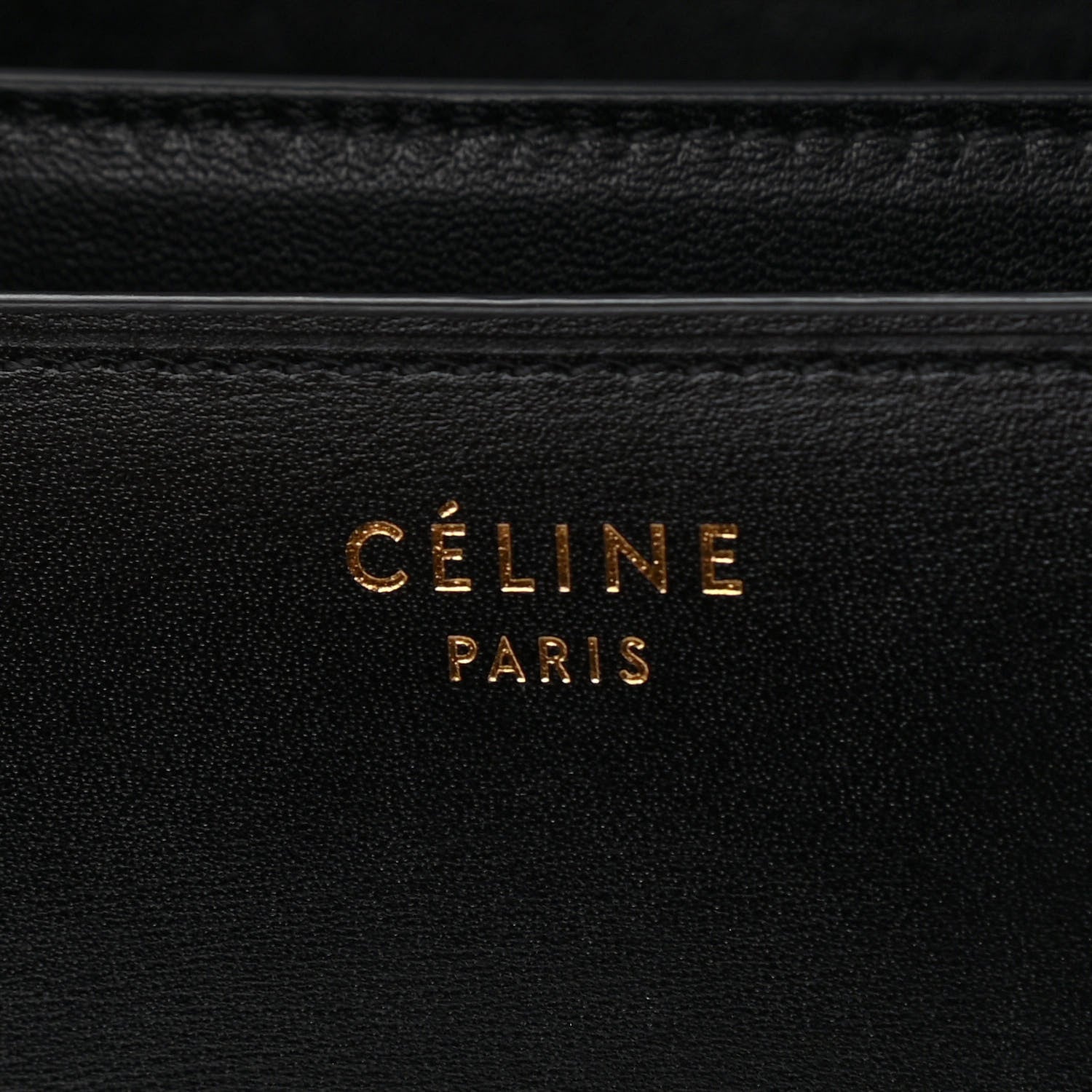 Celine Box Calfskin Medium Classic Box Flap Bag Black 6 of 9