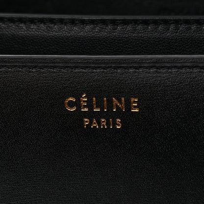 Celine Box Calfskin Medium Classic Box Flap Bag Black 6 of 9