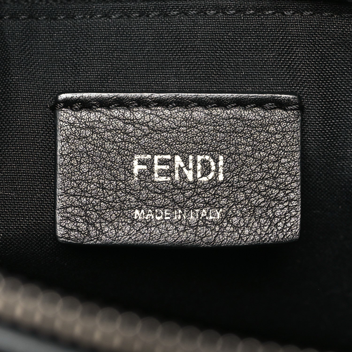 Fendi Vitello Dolce Marmol Medium By The Way Boston Bag Black 6 of 10
