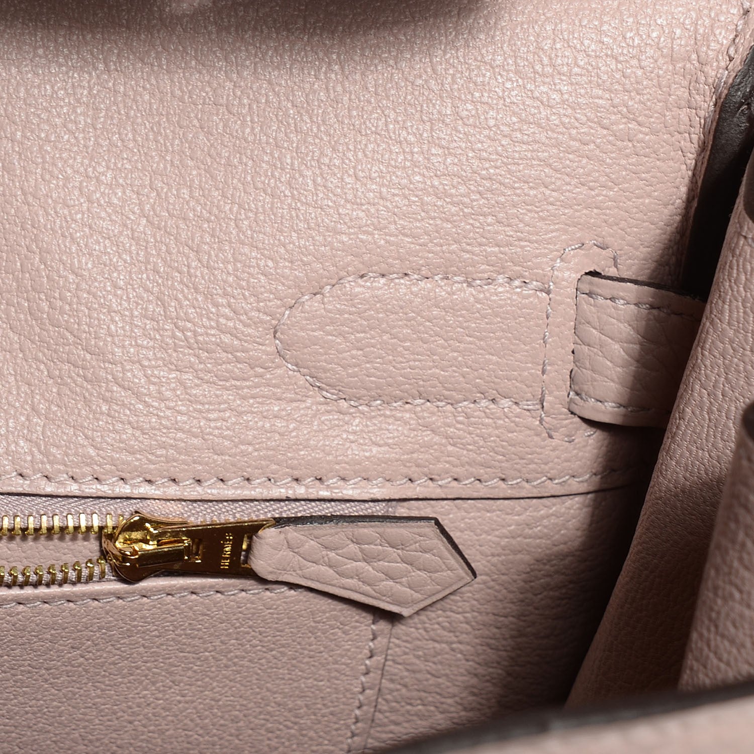 Hermes Taurillon Clemence Birkin 30 Glycine 13 of 23