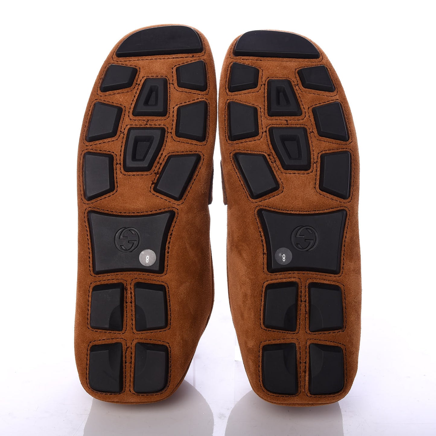 Suede Mens Driver Queen Loafers 8 Cuir