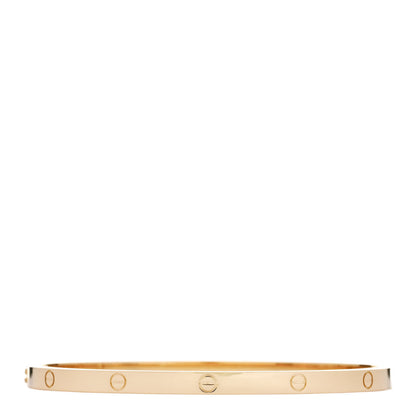 Cartier 18K Yellow Gold Small LOVE Bracelet 17 2 of 8