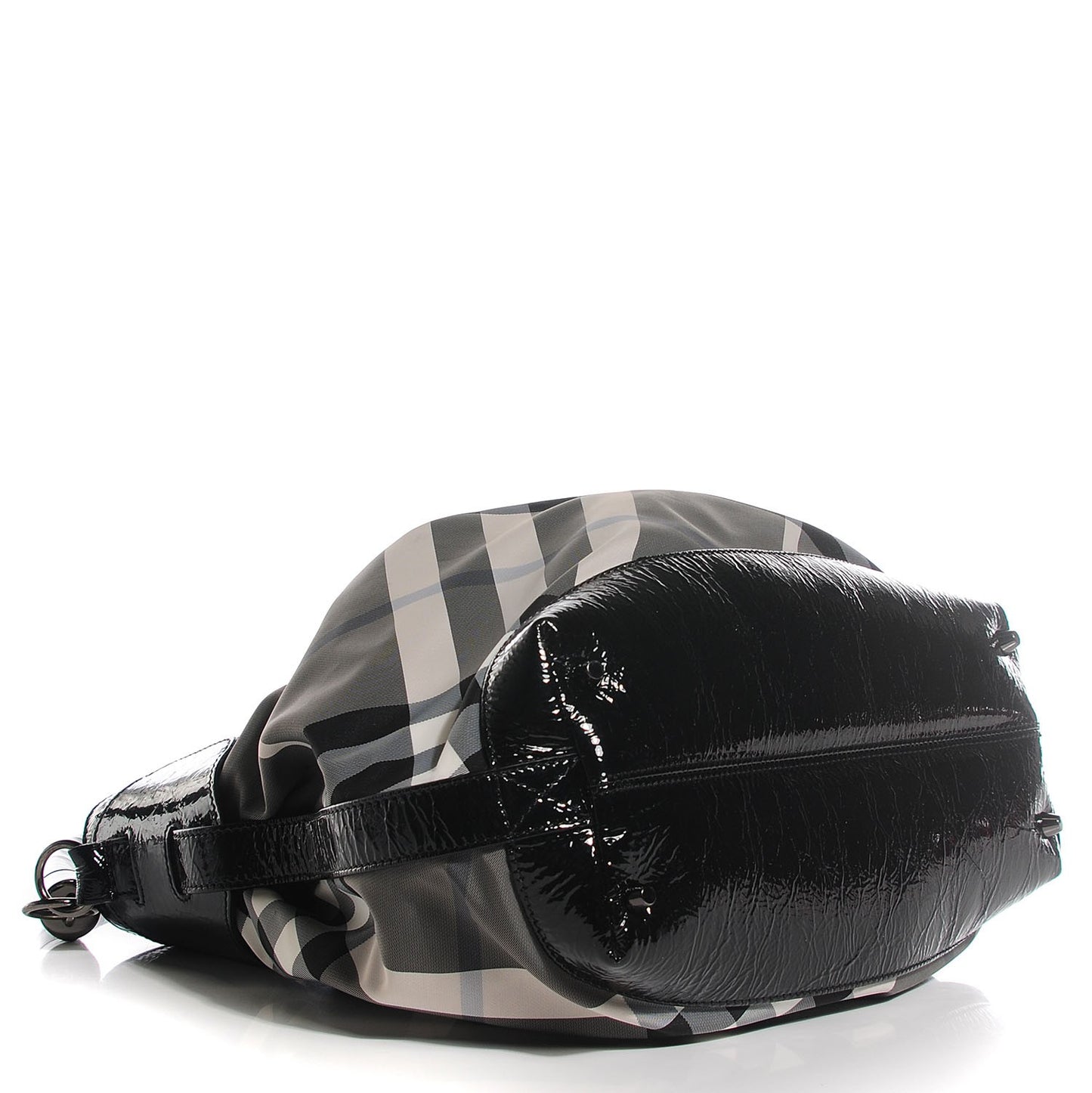 Nylon Beat Check Hobo Black