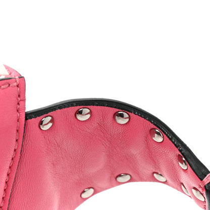 Valentino Garavani Lambskin Free Rockstud Spike Belt Bag Shadow Pink 11 of 12
