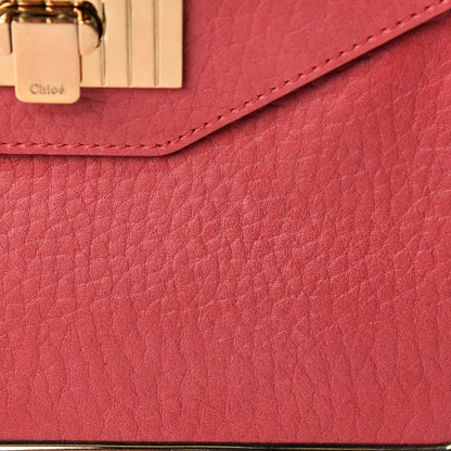 Chloe Grained Calfskin Sally Flap Bag Red 10 of 10