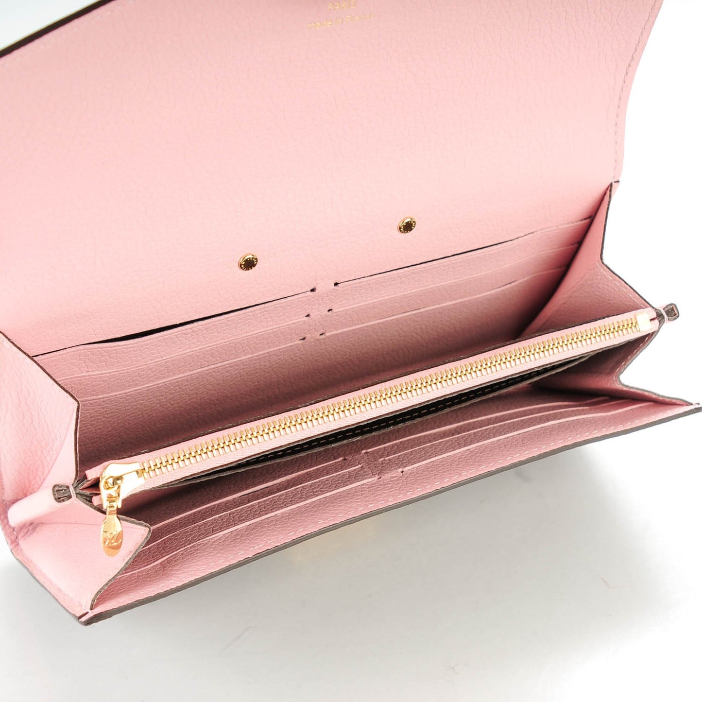 Monogram Pallas Wallet Rose Ballerine