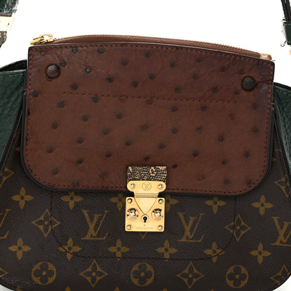 Louis Vuitton Ostrich Lizard Exotique Majestueux Shoulder Bag Vert 7 of 13