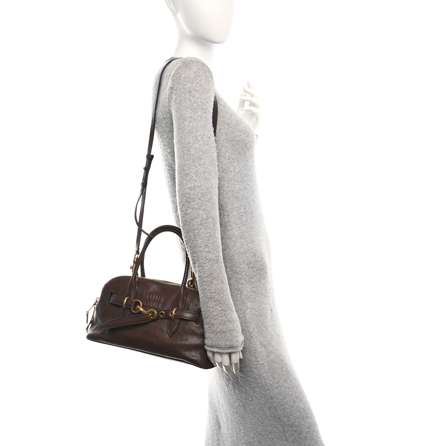 Nappa Aviator Regular Aventure Bag Briarwood