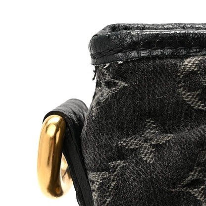 Louis Vuitton Denim Neo Cabby MM Black 10 of 13