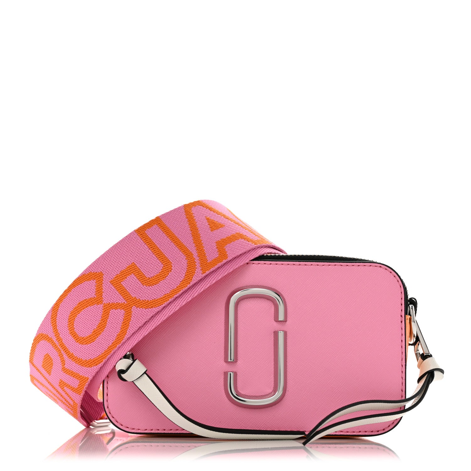 Marc Jacobs Saffiano Small Snapshot Camera Bag Candy Pink Multicolor 1 of 12