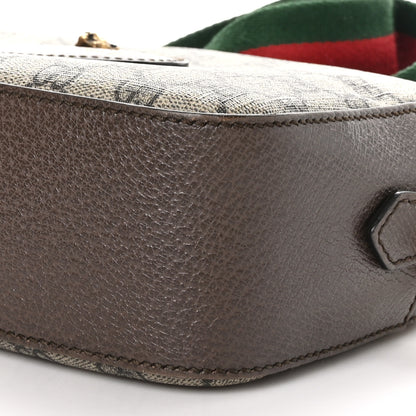 Gucci GG Supreme Monogram Web Neo Vintage Shoulder Bag Beige New Acero Crop 9 of 9