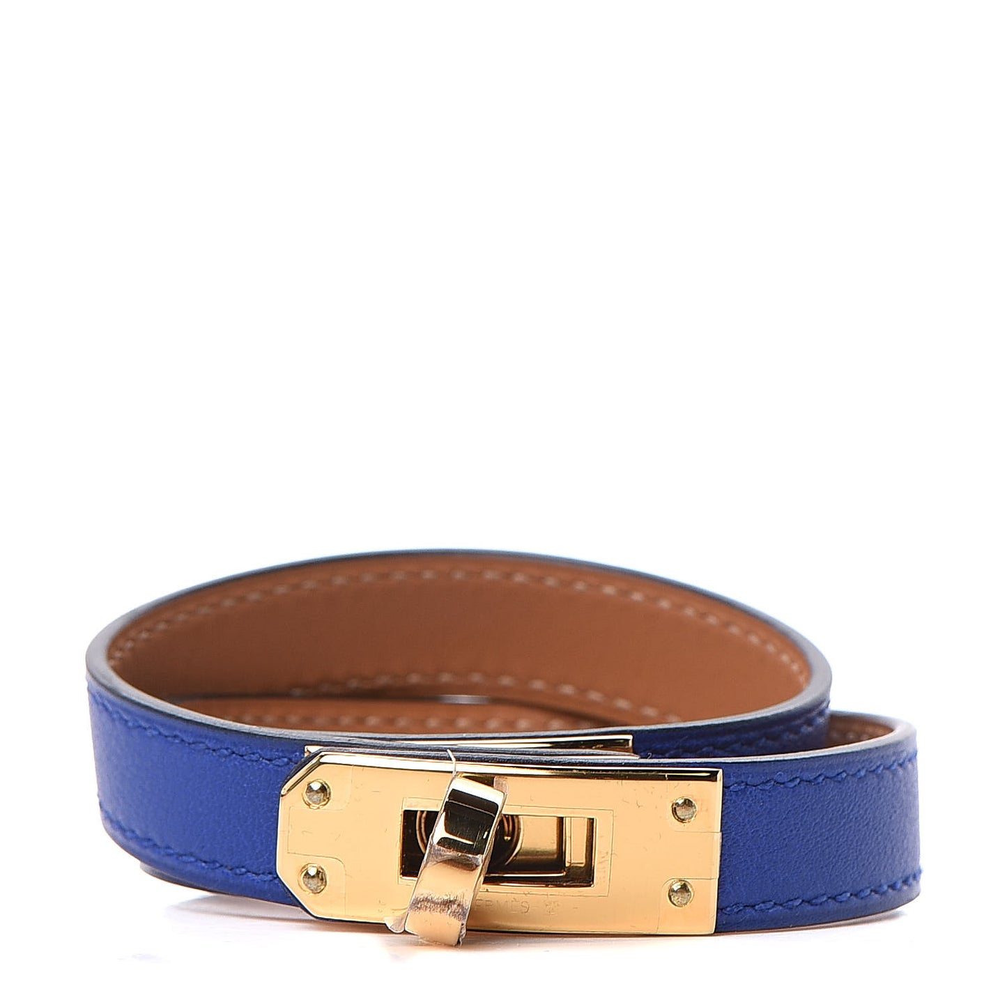 Swift Kelly Double Tour Bracelet T2 Bleu Electric