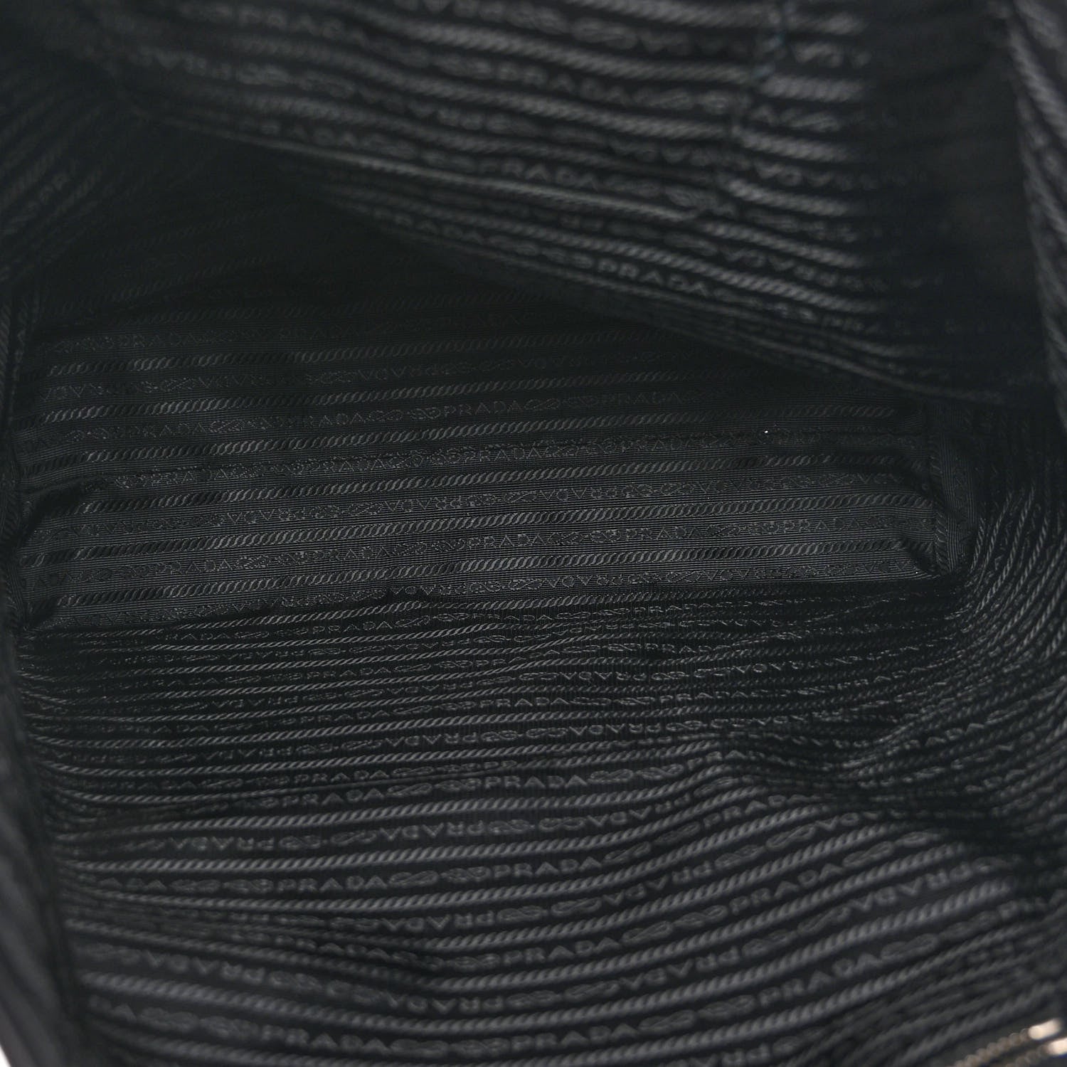 Prada Tessuto Nylon Shopping Tote Black 4 of 8