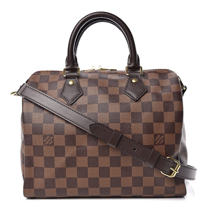 Louis Vuitton Damier Ebene Speedy Bandouliere 25 1 of 8