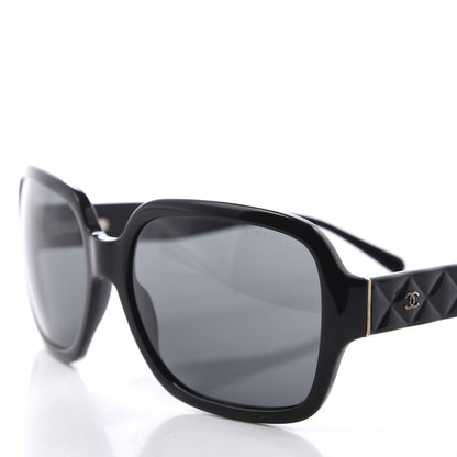 Chanel Quilted CC Sunglasses 5124 Black 8 of 9