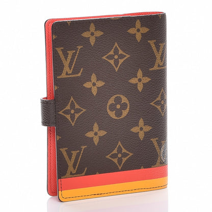 Louis Vuitton Monogram 2015 Christmas Animation Small Ring Agenda Cover Poppy 3 of 7