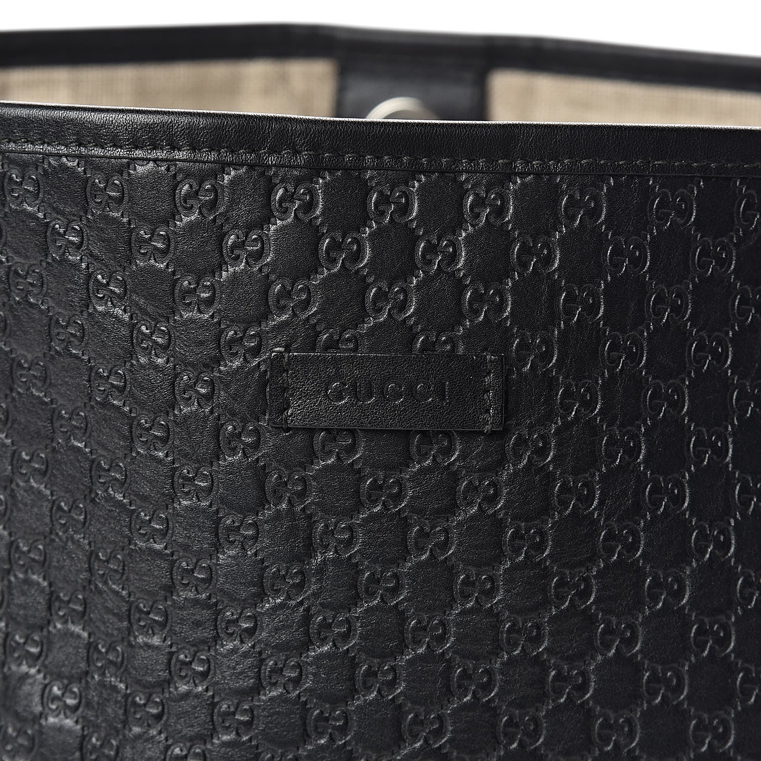 Gucci Microguccissima Medium Joy Tote Black 8 of 10