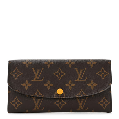 Louis Vuitton Monogram Emilie Wallet Mimosa 1 of 10